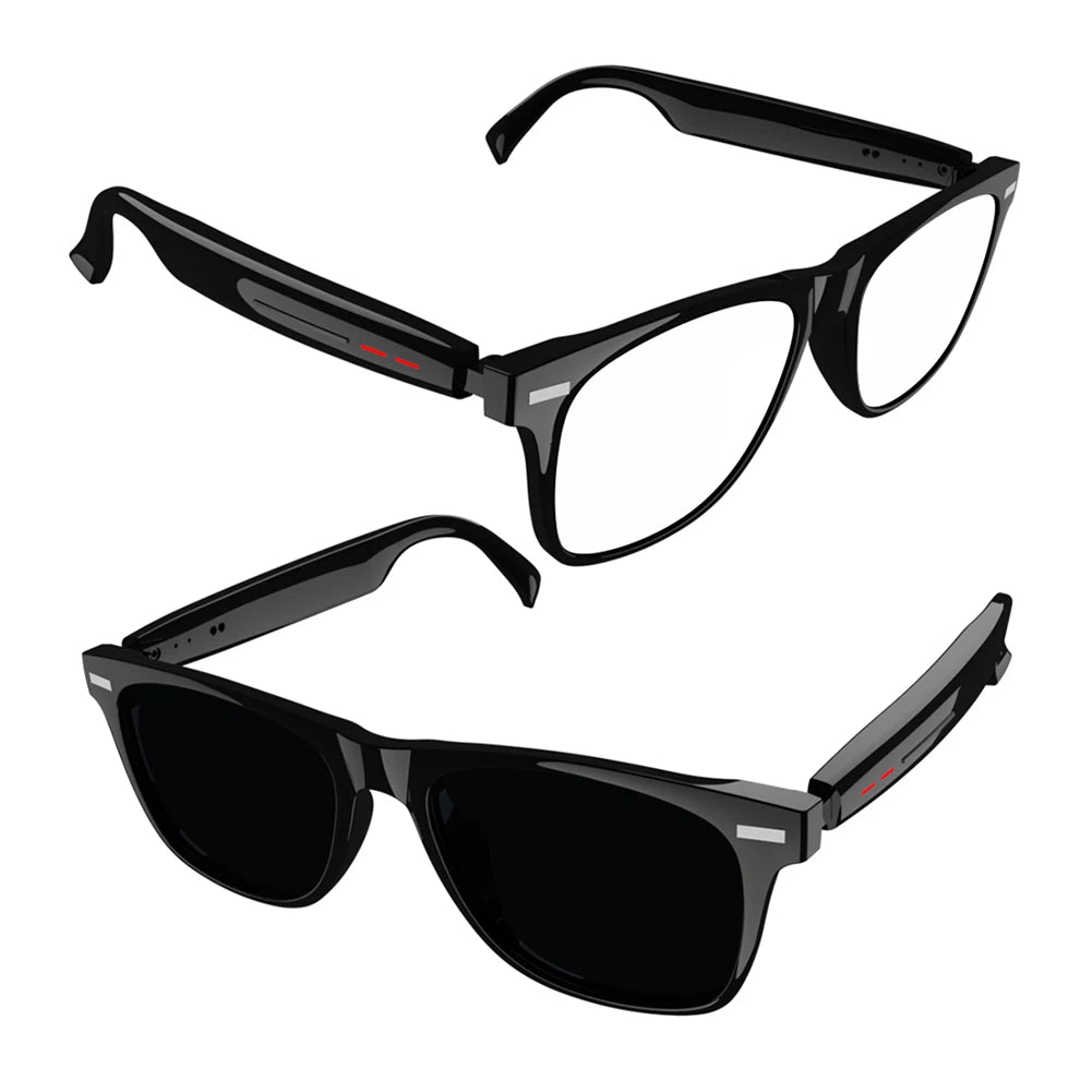 4K Smart AI Glasses Camera Recording Videos Photo Recognition Answer Translation BT Call Voice Assistant Control Smart Glasses