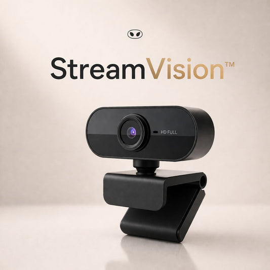 StreamVision™ – מצלמת רשת עם מיקרופון