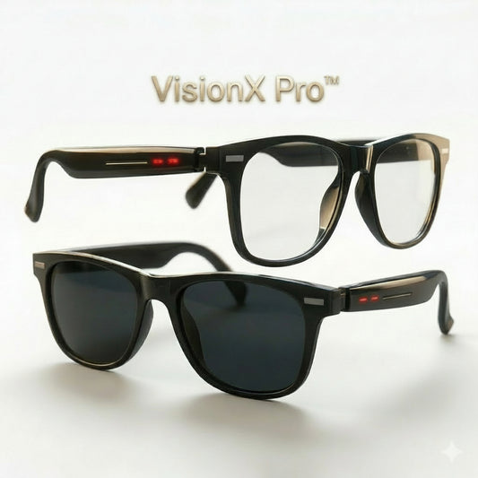 VisionX Pro™ – משקפיים חכמים עם מצלמה וסאונד